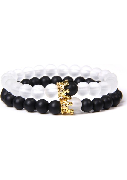 21CM Tarzı 8mm Pıxıu Mavi Ay Taşı Bileklik Boncuklu Bilezikler Kadın Erkek Çift Bilezikler Reiki Mat Opal Ay Işığı Meditasyon Takı Sevgi Hediyesi (Yurt Dışından) fırsatları