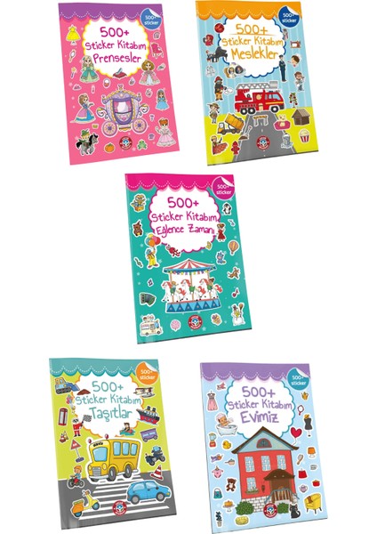 500+ Sticker Serisi Full Paket