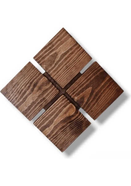 Yansıtma Tasarımlı LED Aplik Doğal Ahşap Kare Rustik Salon Duvar Aplik Kütük Aplik 220 V fiyatları