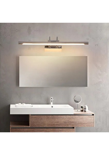 Dünya LED 5 W LED Tablo Duvar Aplik - Gün Işığı (3000K) - Gümüş - 45 cm - HS602-G