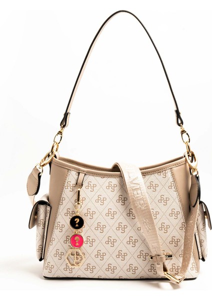 Kadın Çapraz Çanta 1183-46597 Sılver Polo Çapraz Bayan Çantası M178 Bej-Mat Kum indirimleri