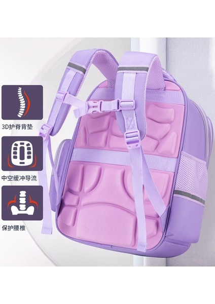 Omurgayı Koruyan Okul Çantası - Mor (Yurt Dışından) indirimleri