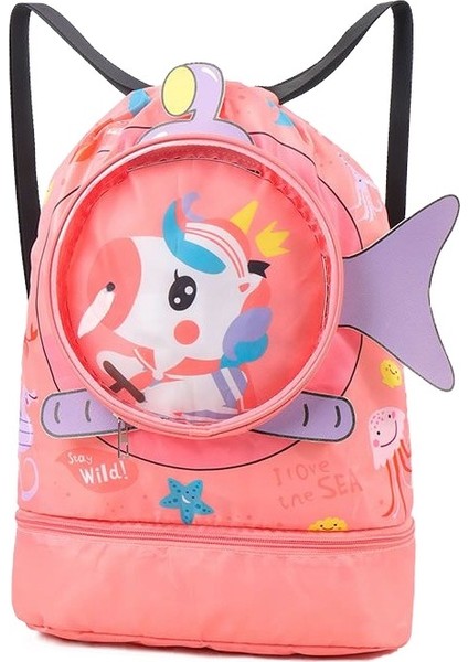 Çocuk Eğlence Çantası Yüzme Saklama Çantası Plaj Sırt Çantası (Yurt Dışından) modelleri