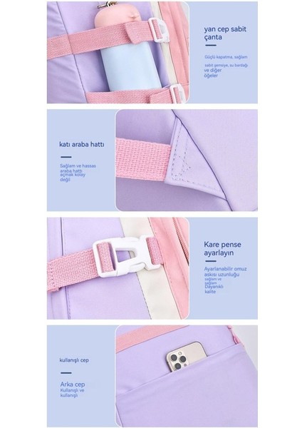 Sevimli Öğrenci Sırt Çantası - Koyu Mavi (Yurt Dışından) modelleri