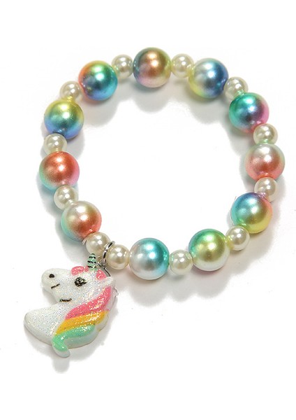 No.8 Boyutu Çocuklara Hediye Olarak Kedi Çiçek Karikatür Çiçek Kelebek Çocuk Kazak Bilezik (Yurt Dışından)