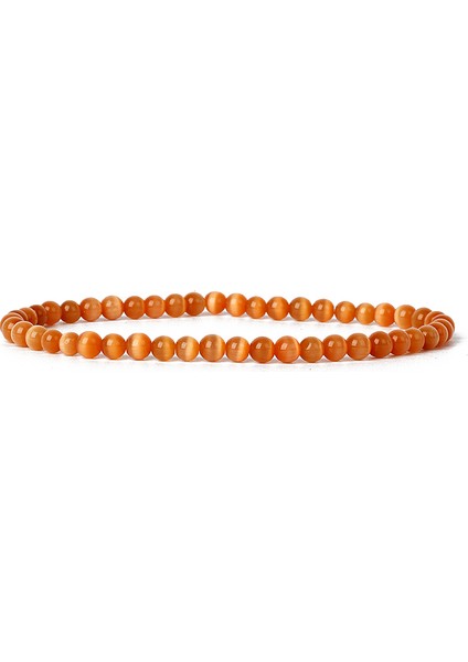 6MMBEADS-17CM Tarzı 12KEDI Gözü Doğal Yuvarlak Akik Oniks Taş Esnek Bilezik Kadın Erkek El Yapımı Yoga Takıları Için Çakra Boncuk Enerji Bileziği (Yurt Dışından)