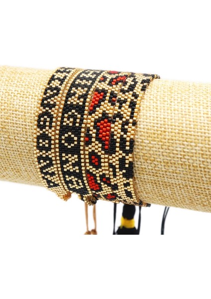 19CM Tarzı No.23 Boyutu Türk Nazar Boncuklu Miyuki Boncuk Bilezik Kolye Kalp Bilezikler Meksika Takı Kadınlar Püskül Kolluk (Yurt Dışından) fırsatları