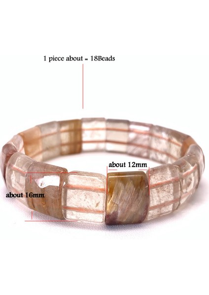 20CM Tarzı Sarı Kristal Doğal Taş Kaplan Gözü Oniks Turkuaz Kuvars Kristal Boncuk Bilezik Dıy Takı Enerji Bilezik Elastik Zincir Bileklikler (Yurt Dışından) fırsatları