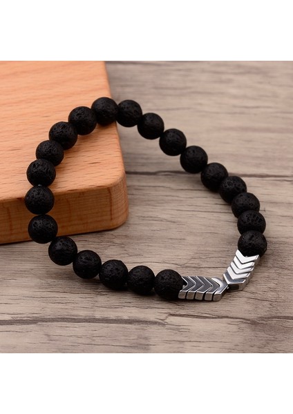 Kahve Yeni Volkanik Lava Taşı Esansiyel Yağ Difüzör Taş Bileklik Erkek Renkli Ok Şifa Dengesi Yoga Kadınlar Için WAB327 (Yurt Dışından) fırsatları