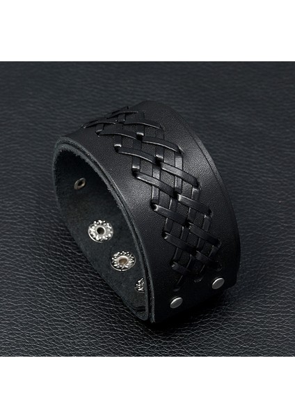 23CM Tarzı NO.82480 Boyutu Zorcvens Yeni Moda El Yapımı Punk Vintage Çok Katmanlı Metal Şans Deri Bilezikler Erkek Kadın Takı (Yurt Dışından) indirimleri