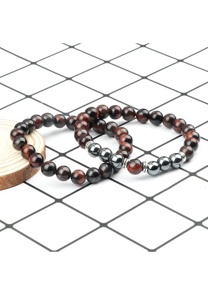 Kara Lav Yeni Erkek Kaplan Gözü Taş Bilezik Şanslı Hematit Doğal Lav Taşı Boncuk Strand Bilezikler & Bilezikler Kadınlar Için Enerji Takı (Yurt Dışından) modelleri