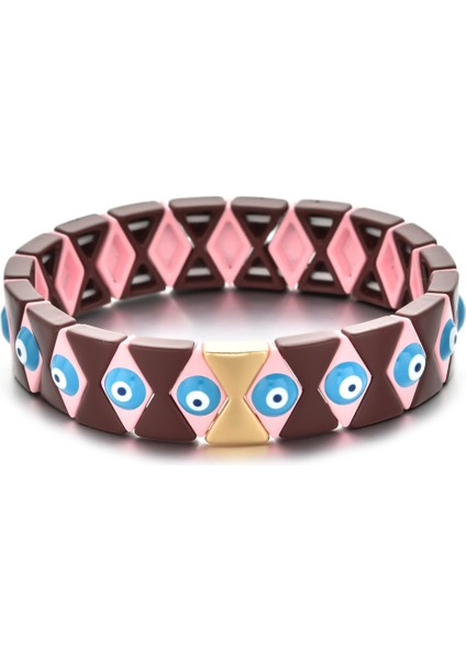 Ayarlanabilir Stil A1 Geniş Yeni Kötü Göz Bileklik Kadın Takı Türk Göz Bilezikleri Erkek Aksesuarlar Boho Takı Çift Pulseras Hediye (Yurt Dışından)