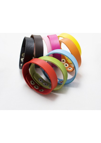 Yeşil Renkli Deri Bilezik Kadın Erkek Basit Kadın Bracalete Femme Charm Braclet Manşet (Yurt Dışından) fırsatları