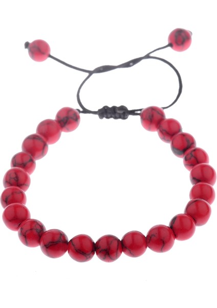 ABK018-1 Oıqueı Metal Kasklı Baykuş Aslan Başlı Boncuklu Bilezik Erkek Renkli Taş Boncuklar Ayarlanabilir Bileklikler Mala Yoga Bileziği Kadınlar Için (Yurt Dışından)
