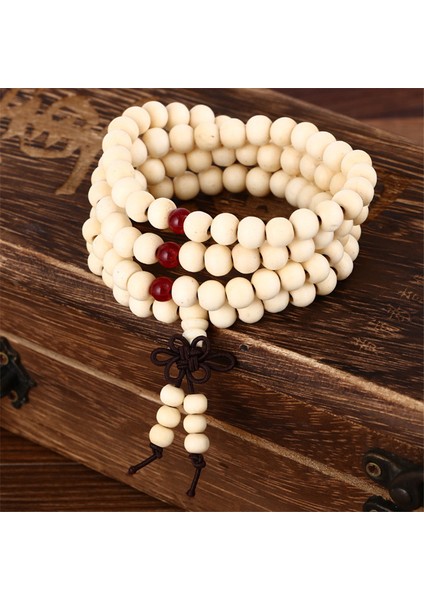 Siyah 8mm Doğal Sandal Ağacı Bileklik Budist Buddha Ahşap Tespih Yoga Bilezikleri Erkekler ve Kadınlar Için Unisex Mala Kolye (Yurt Dışından) fiyatları