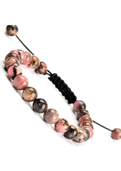 Ayarlanabilir Stil Mercan Taşı Moda Taş Boncuk Bilezik Erkek Doğal Taş Yoga Bileklik Şanslı Çakra Boncuk Bilezik Kadın Erkek Çiftler Takı Için (Yurt Dışından)