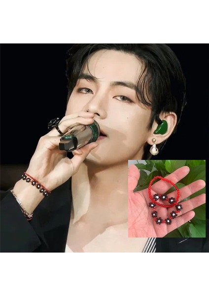 B Kpop Kim Tae Hyung Map Of The Soul On:e Konseri V Bilezik Moda Aksesuarları Hayranlar Için Koleksiyon Erkek Doğum Günü Hediyeleri B52 (Yurt Dışından) fırsatları