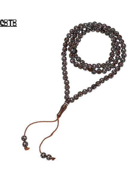 8mm 99 Adet Yeni 8mm Gümüş Kaplama Erik Çiçeği Çok Renkli Dua 99 Tesbih Bilezik Yoga Islam Müslüman Orta Doğu Bilezik Takı (Yurt Dışından) fiyatları