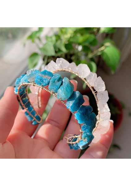 Gül Kuvartzı Doğal Ametistler Sitrinler Kyanitler Kuvars Bilezik Healing Rock Mineral Taş Açık Kolluk Tel Sarma Kristal Bilezik (Yurt Dışından) modelleri