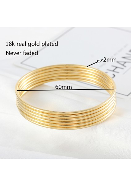 G Lüks Altın Renkli Takı Müslüman Türk Bilezik Etiyopyalı Afrikalı Kadınlar Dubai Bilezik Parti Düğün Hediye (Yurt Dışından)