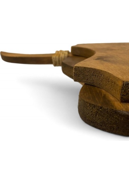 Bullcow Pilli Sarıçam Ahşap Boğa Kafası Dekoratif Aplik Avize Duvar Dekoru (Peri LED Li) modelleri