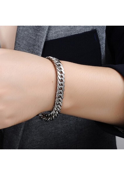 AD1215-S5-23 Yeni Gelen Vintage Titanyum Çelik Erkek Bilezikler Bileklikler Moda Takı Aksesuarlar Kol Zinciri Bileklik (Yurt Dışından) modelleri