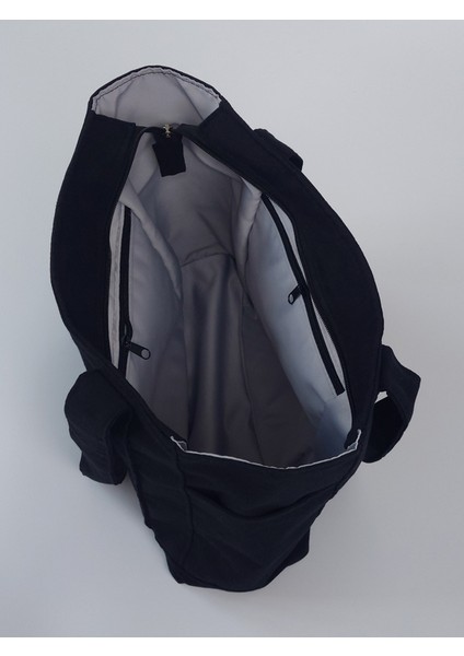 Milano Günlük - Plaj - Kamp - Anne/Bebek Çanta Siyah