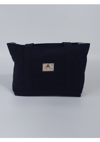 Milano Günlük - Plaj - Kamp - Anne/Bebek Çanta Siyah