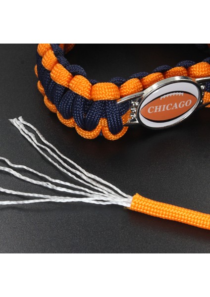 Siyah Yeşil Spor Takımı Paracord Bilezik - Futbol Takımı Hayranı Için Çok (Yurt Dışından) indirimleri