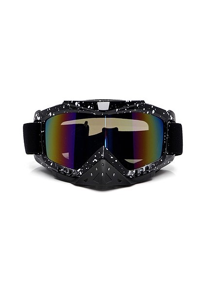 No.8 Motosiklet Kaskı Mx Leri Atv Maske Kar Maskesi Oculos Gafas Motokros Kayak Snowboard Leri - (Yurt Dışından)