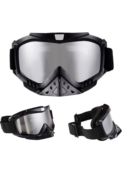 No.8 Motosiklet Kaskı Mx Leri Atv Maske Kar Maskesi Oculos Gafas Motokros Kayak Snowboard Leri - (Yurt Dışından)
