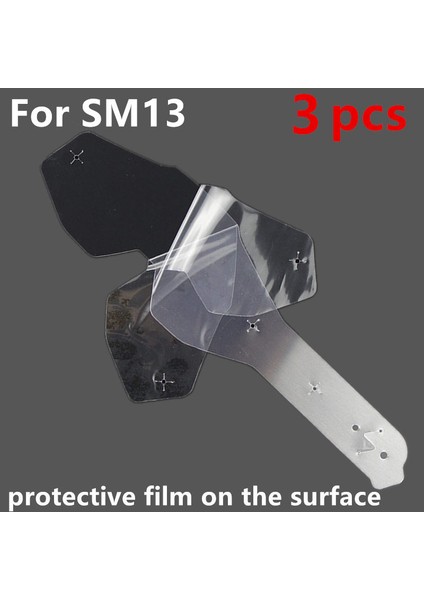 Koyu Gri Soman Lens ve Yırtılma Filmleri Soman Motosiklet Leri SM11-S SM13 SM15 SM16 Aksesuarları (Yurt Dışından)
