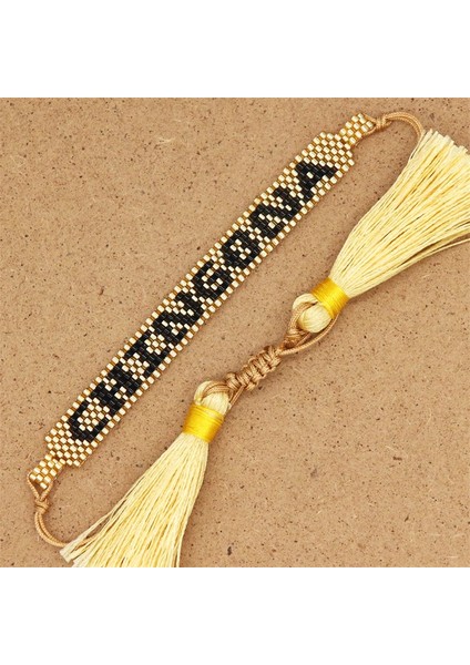Ayarlanabilir Stil No.2 Boyutu Zhongvı Miyuki Bilezik Kadın Hediye Meksika Pulseras Boncuk Bilezikler Chıngona-Güç Takı El Yapımı Dokuma Koldanlık (Yurt Dışından)