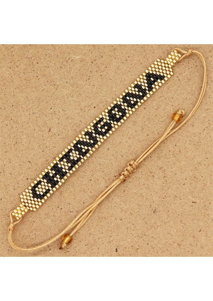 Ayarlanabilir Stil No.2 Boyutu Zhongvı Miyuki Bilezik Kadın Hediye Meksika Pulseras Boncuk Bilezikler Chıngona-Güç Takı El Yapımı Dokuma Koldanlık (Yurt Dışından) indirimleri