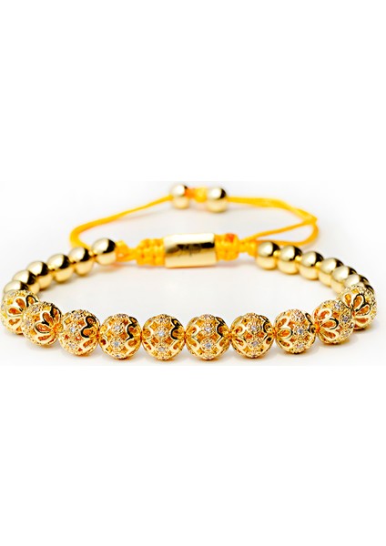 ABL052-2 Douveı Klasik Erkek Bilezik Takı Taç Charms Lüks Makrome Boncuk Bileklikler Kadınlar Için Pulseira Masculina Feminina Hediye (Yurt Dışından)