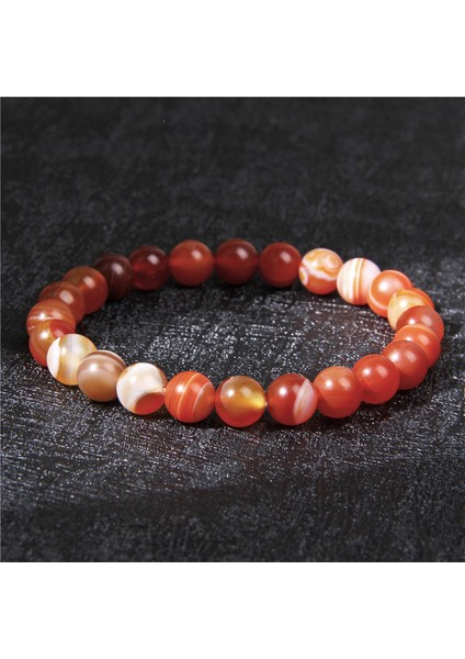 19CM Tarzı Şuşan Kadın Bilezik Bileziği Elastik Doğal Taş Boncuk Bilezikler Kadınlar Için Erkekler Vintage Takı Pulseras Boncuk Bilezik Hediye (Yurt Dışından)