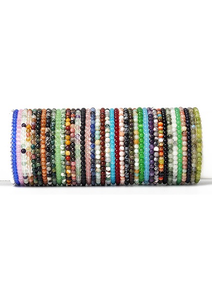 6MMBEADS-21CM Tarzı 25ANIKS Doğal Yuvarlak Akik Oniks Taş Esnek Bilezik Kadın Erkek El Yapımı Yoga Takıları Için Çakra Boncuk Enerji Bileziği (Yurt Dışından) modelleri