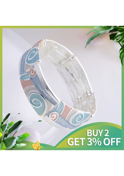 18CM Tarzı SL2038SIGWG Meicem Kadınlar Için Kare Çekici Bilezik Bilezik Sıcak Lüks Gümüş Renkli Bilezik Geometrik Bilezik Kadınlar Takı Hediye (Yurt Dışından) modelleri