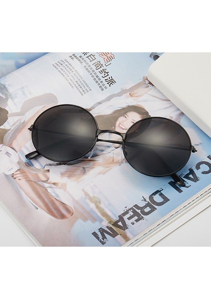 C3 Retro Vintage Yuvarlak Metal Şeffaf Moda Sürücü Leri Tasarımcı Daire Çerçeve Gözlüğü (Yurt Dışından) fiyatları