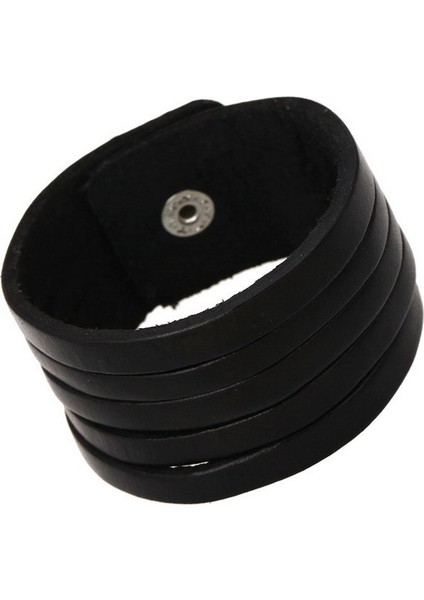 28CM Tarzı NO.82282 Beden Zorcvens El Yapımı Hakiki Deri Bileklikler Moda Kahverengi Punk Geniş Kolluk Bilezikler ve Bilezik Kadın Erkek Takı Için (Yurt Dışından)