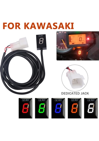 Mavi Stil Kawasaki ER6F Er-6f ER6N Er-6n Ninja 250R ZX6R Zx-6r 10R Vulca VN900 Motosiklet Aksesuarları Vites (Yurt Dışından) modelleri