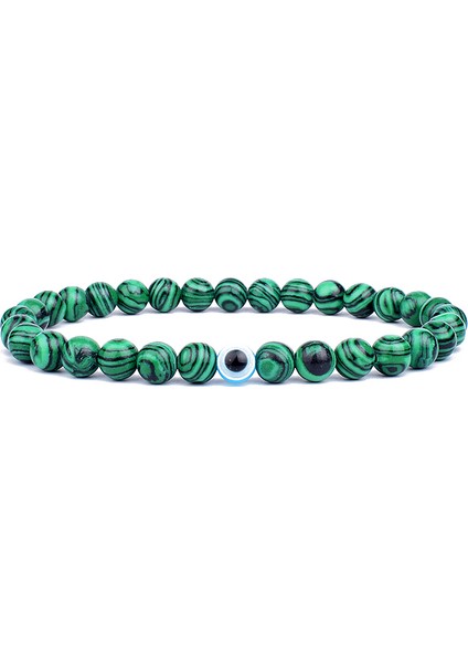 19CM Tarzı No.3 Boyutu Obsidian Hematit Boncuklu Bilezik Erkekler Doğal Taş Nazar Boncuğu Bileklik Kadınlar Moda Takı Buddha Sağlık Dengesi Yoga Bileziği (Yurt Dışından) fırsatları