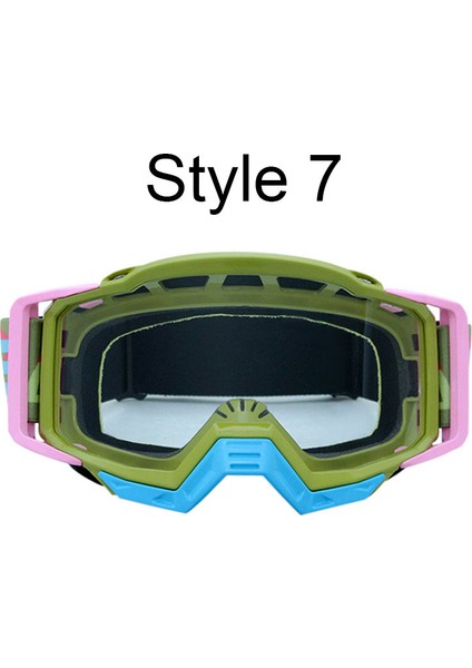 7 Ktm Motosiklet Leri Kask Mx Moto Kir Motosiklet Atv Kayak Açık Spor Scooter Maske (Yurt Dışından)