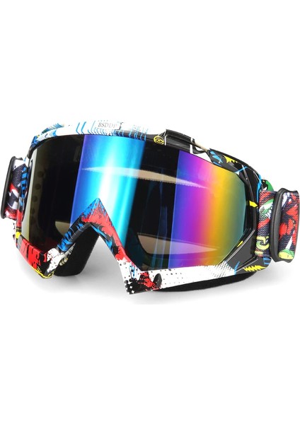018 Şeffaf Lens Motokros Gözlüğü Bisiklet Mx Off-Road Snowboard Oculos Gafas Motosiklet Kask Gözlüğü Şeffaf (Yurt Dışından) modelleri