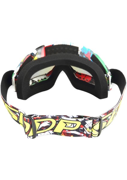 018 Şeffaf Lens Motokros Gözlüğü Bisiklet Mx Off-Road Snowboard Oculos Gafas Motosiklet Kask Gözlüğü Şeffaf (Yurt Dışından) indirimleri