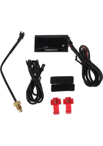 Mavi Stil Yarış Scooter Elektrikli Motosiklet LCD Dijital Termometre Enstrüman Su Sıcaklık Metre - Türkçe (Yurt Dışından) fırsatları