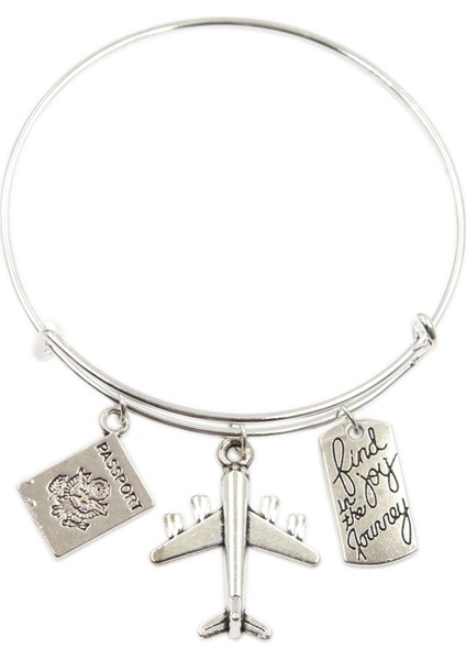 Tip 5 Seyahat Dünya Uçak Pasaport Pusula Kolye Kendin Yap Takı Erkek Bilezik Kadın Bilezik Hediyelik Eşya Için Hediye (Yurt Dışından) fiyatları