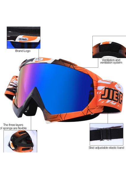 F Yeni Gafas Motosiklet Leri Açık Hava Bisikleti Mx Off-Road Kayak Spor Atv Kir Motosiklet Yarış Leri Fox Motokros Google (Yurt Dışından) indirimleri