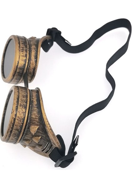 Siyah Stil 2021 Yeni Moda Gelişi Steampunk Motosiklet Gözlüğü Sürücü Gözlüğü Koruyucu Ler Kostüm Partisi ve Cadılar Bayramı Süslemeleri (Yurt Dışından) indirimleri