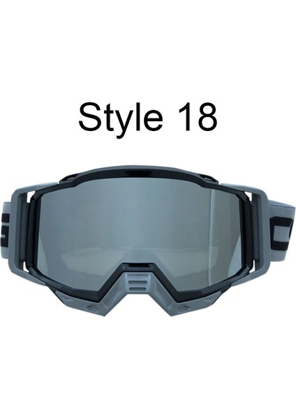 18 Ktm Motosiklet Leri Kask Mx Moto Kir Motosiklet Atv Kayak Açık Spor Scooter Maske (Yurt Dışından)